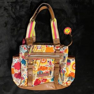 LILY BLOOM handbag- EUC